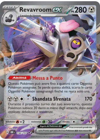 Revavroom ex #156 — Ossidiana Infuocata