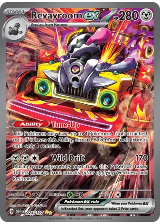 Revavroom ex #224/197 — Obsidian Flames