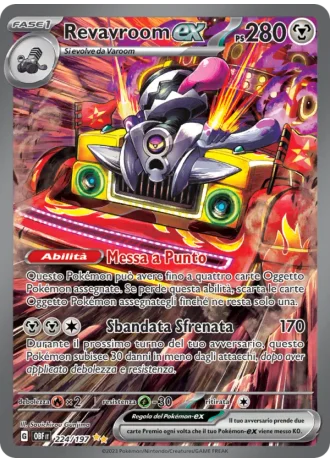Revavroom ex #224/197 — Ossidiana Infuocata