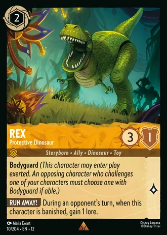 Rex - Protective Dinosaur #10/257 — Wilds Unknown