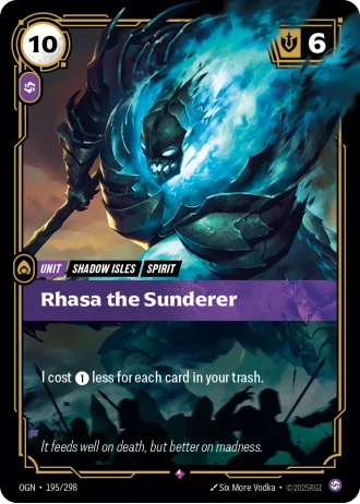 Rhasa the Sunderer #195/298 — Origins
