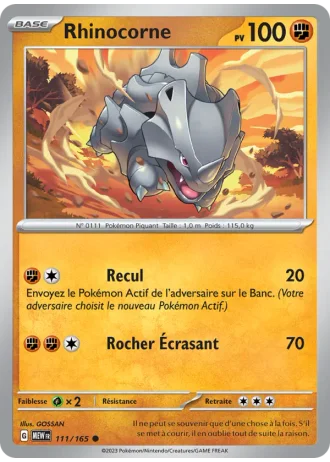 Rhinocorne #111/165 — 151