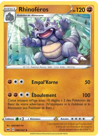 Rhinoféros #98/202 — Épée et Bouclier