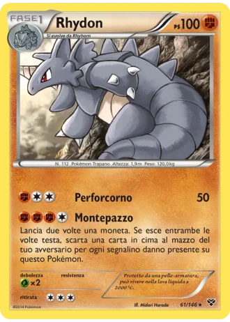 Rhydon #61 — XY