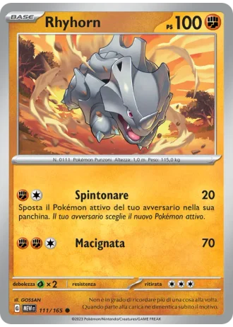Rhyhorn #111 — 151