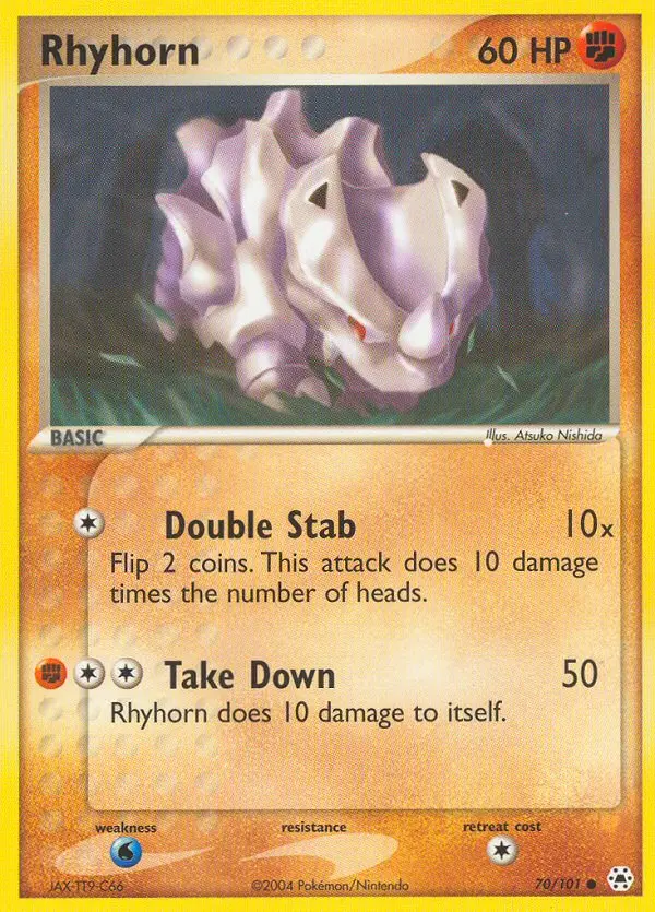 Rhyhorn #70-ex5 — World Championships 2005