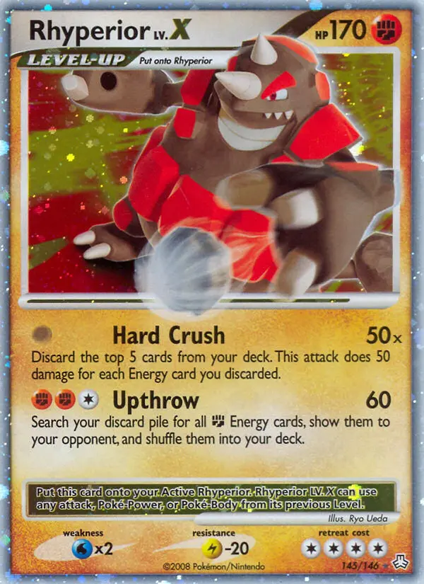 Rhyperior LV.X #145 — Legends Awakened