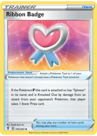 Ribbon Badge #155/203 — Evolving Skies