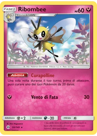 Ribombee #93/149 — Sole e Luna