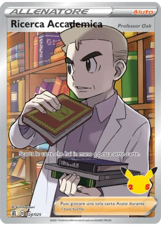 Ricerca Accademica (Professor Oak) #24/25 — Gran Festa