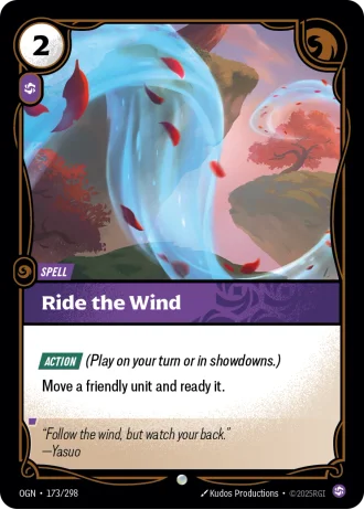 Ride the Wind #173/298 — Origins