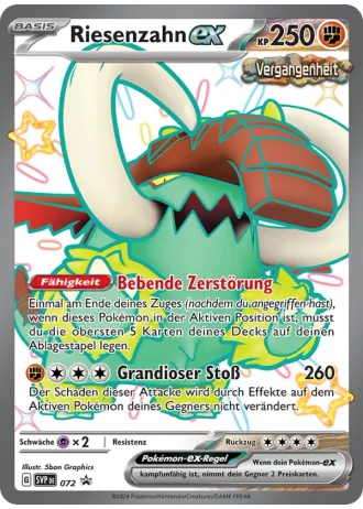 Riesenzahn ex #072 — Karmesin & Purpur Promos