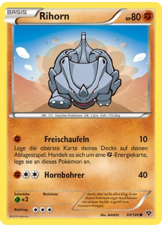 Rihorn #60/146 — XY