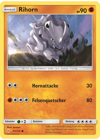 Rihorn #93/214 — Kräfte im Einklang