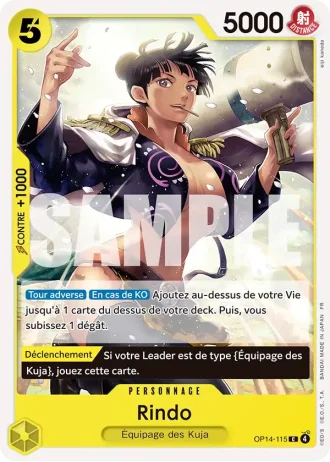 Rindo (OP14-115) — Les Sept de la Mer d'Azur (OP14-EB04)