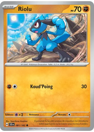 Riolu #081 — Couronne Stellaire