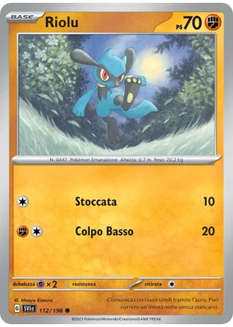 Riolu #112 — Scarlatto e Violetto