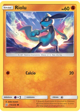 Riolu #116/236 — Sintonia Mentale