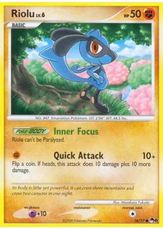 Riolu #16/17 — POP Series 8