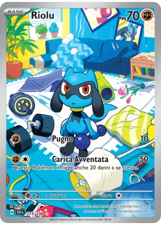 Riolu #215 — Scarlatto e Violetto