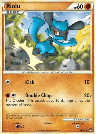 Riolu #60/95 — Forze Scatenate