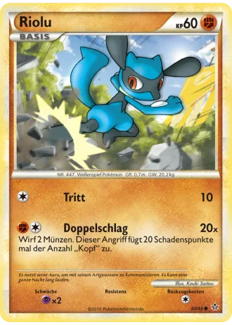 Riolu #60/95 — Überraschungskalender 2010