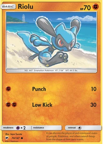 Riolu #70 — Burning Shadows