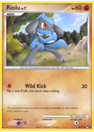 Riolu #8 — POP Series 6