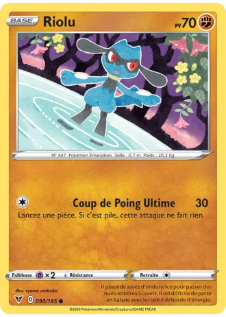 Riolu #90/185 — Voltage Éclatant