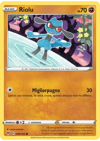 Riolu #90 — Voltaggio Sfolgorante