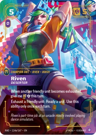 Riven, Deserter #114a/167 — Radiance
