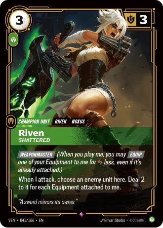 Riven, Shattered #041/166 — Vendetta