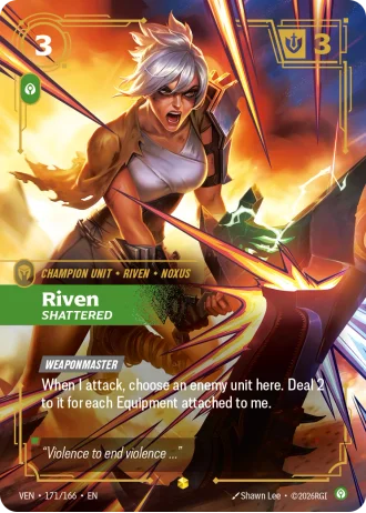 Riven, Shattered #171/166 — Vendetta