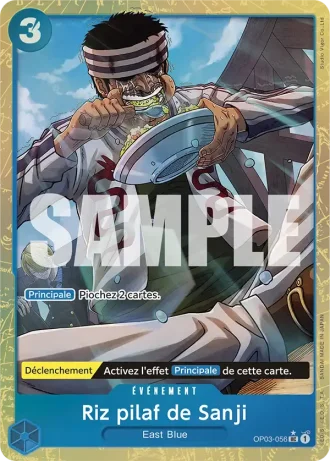 Riz pilaf de Sanji (OP03-056) (Reprint) — ONE PIECE CARD THE BEST (PRB01)