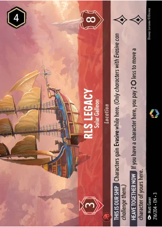 RLS Legacy - Solar Galleon #216/204 — Into the Inklands