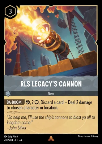 RLS Legacy's Cannon #202/204 — Ursula's Return