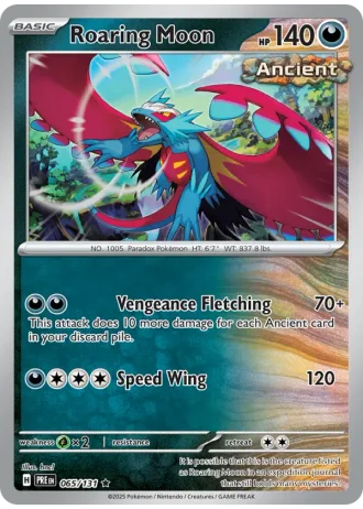 Roaring Moon #065/131 — Prismatic Evolutions