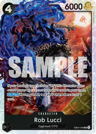 Rob Lucci (EB04-048) — Adventure on Kami's Island (OP15-EB04)