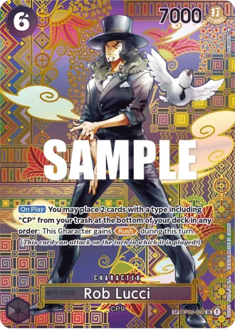 Rob Lucci (OP03-092) (Special Rare) — Awakening of the New Era (OP05)