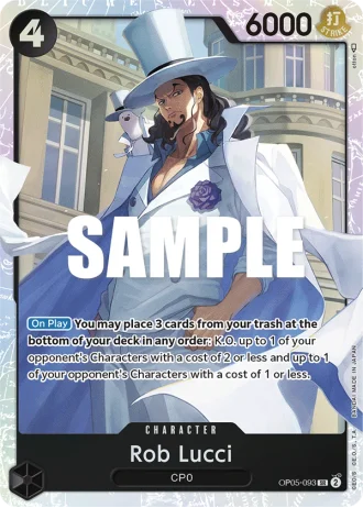 Rob Lucci (OP05-093) — Awakening of the New Era (OP05)