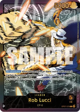 Rob Lucci (OP07-079) (Special Rare) — Anime 25th Collection (EB02)