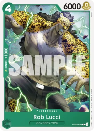 Rob Lucci (OP09-038) — Les Nouveaux Empereurs (OP09)