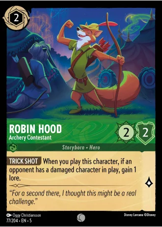 Robin Hood - Archery Contestant #77/204 — Shimmering Skies
