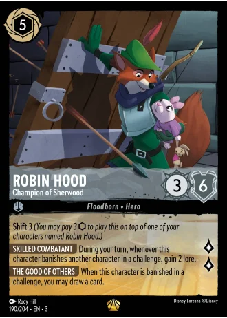 Robin Hood - Champion of Sherwood #190/204 — Into the Inklands