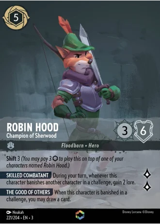 Robin Hood - Champion of Sherwood #221/204 — Into the Inklands