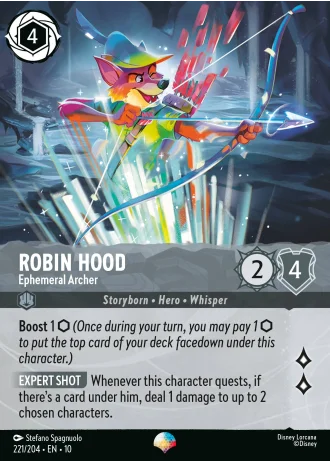 Robin Hood - Ephemeral Archer #221/204 — Whispers in the Well