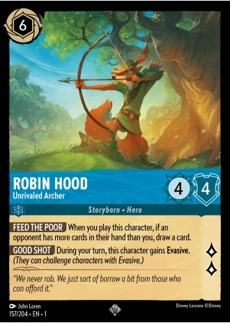 Robin Hood - Unrivaled Archer #157/204 — The First Chapter