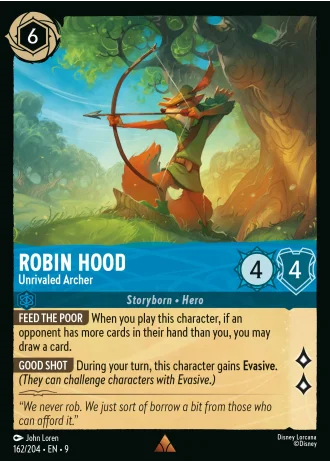 Robin Hood - Unrivaled Archer #162/204 — Fabled