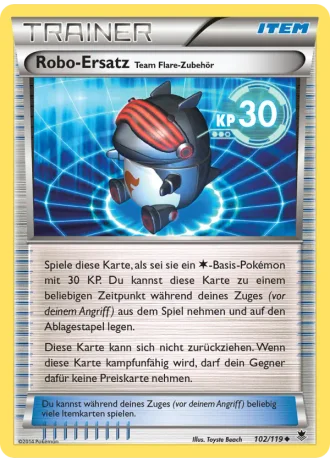 Robo-Ersatz Team Flare-Zubehör #102/119 — Phantomkräfte