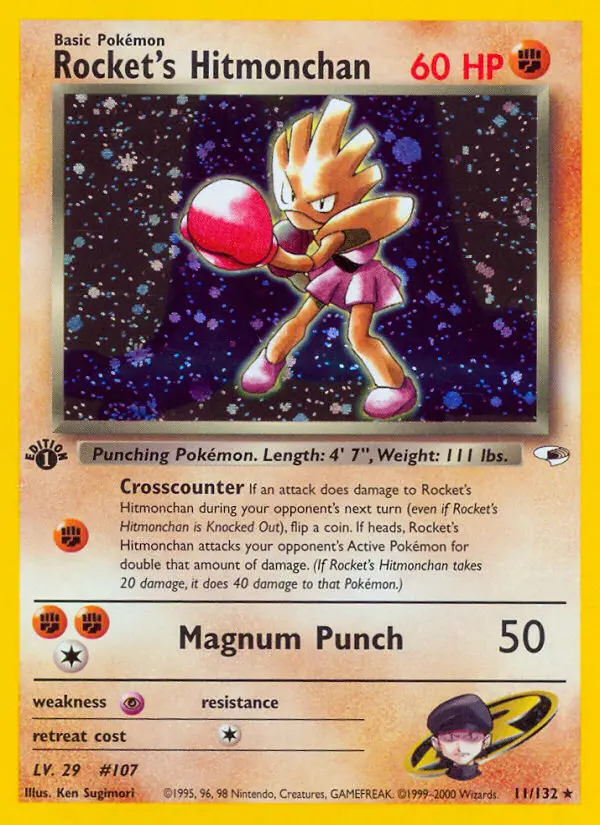 Rocket's Hitmonchan #11 — Gym Heroes